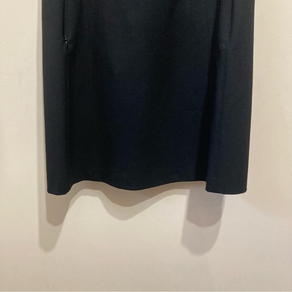 Theory Helaina Classic Dress Black Wool Size 8 Sleeveless - Picture 10 of 15